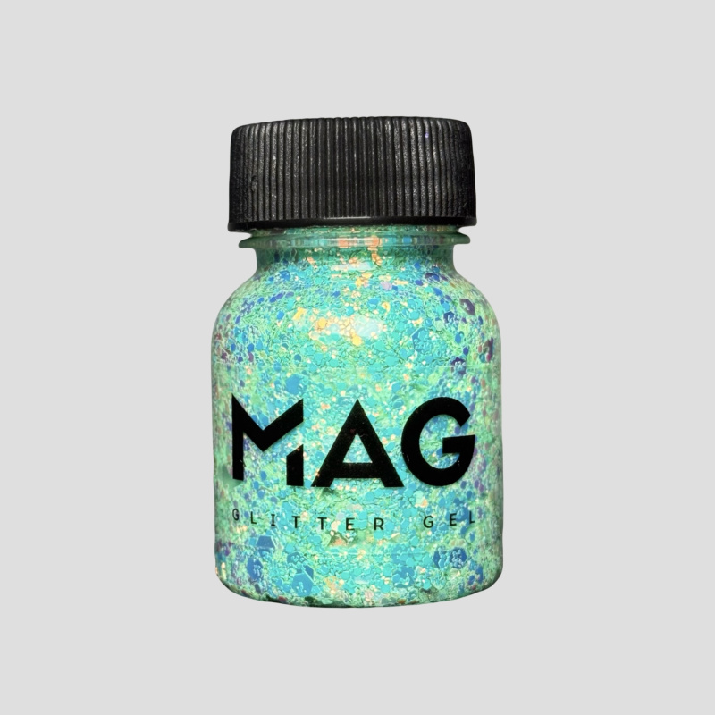 Гель блестки MAG Киви 38 гр.; 