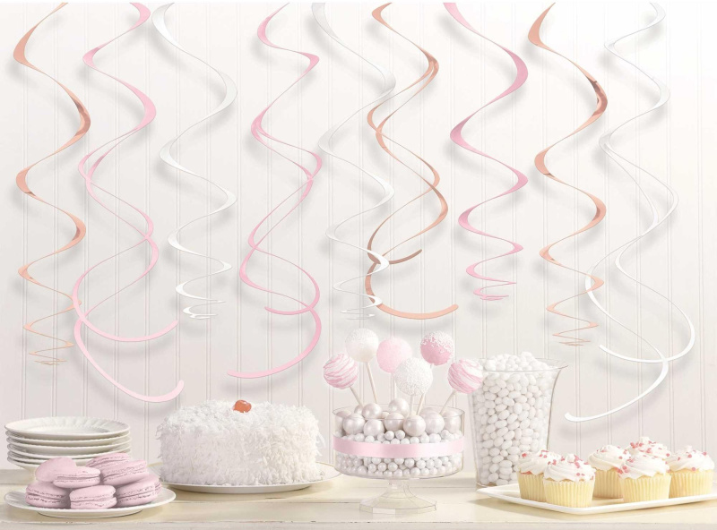 Спираль RoseGold/Blush 55см 12 шт Спираль RoseGold/Blush 55см 12 шт