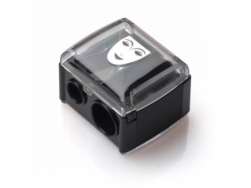 Точилка двойная Cosmetic Pensil Sharpener Kryolan; 1096 Точилка двойная Cosmetic Pensil Sharpener Kryolan; 1096
