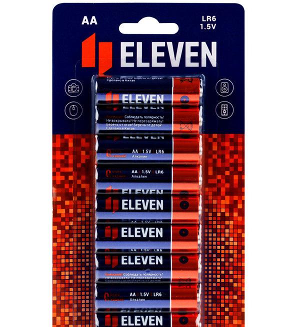 Батарейка Eleven AAA (LR03), алкалиновая BC10