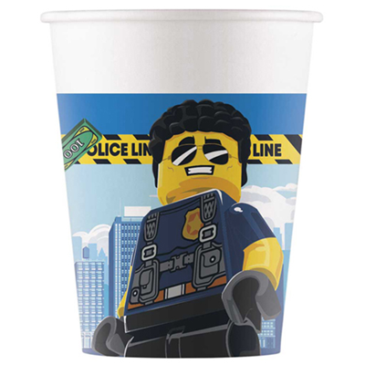 Стакан бум LEGO CITY 200мл 8шт Стакан бум LEGO CITY 200мл 8шт