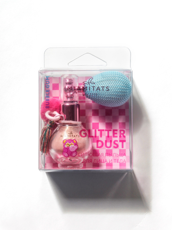 Глиттер-спрей для лица, тела Miamitats KIDS Bubble Gum; 3828 Глиттер-спрей для лица, тела Miamitats KIDS Bubble Gum; 3828