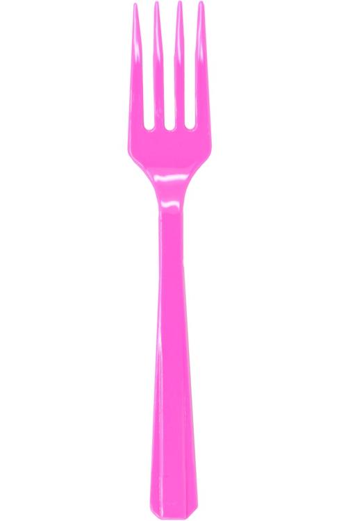 Вилка пласт Bright Pink 20шт Вилка пласт Bright Pink 20шт
