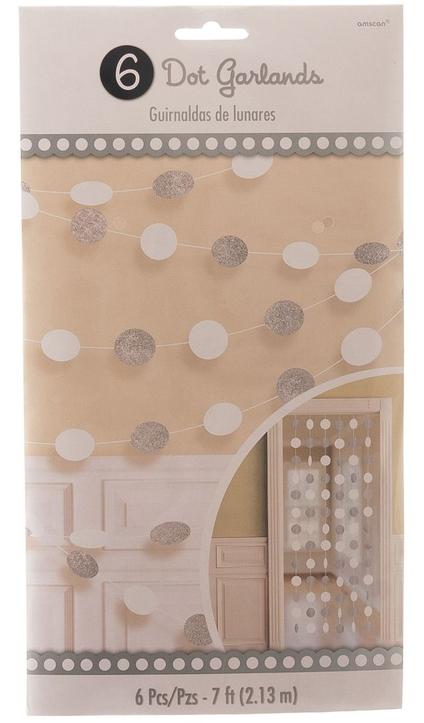 Гирлянда Круги White блеск 2,1 м. 6 шт. Гирлянда Круги White блеск 2,1 м. 6 шт.