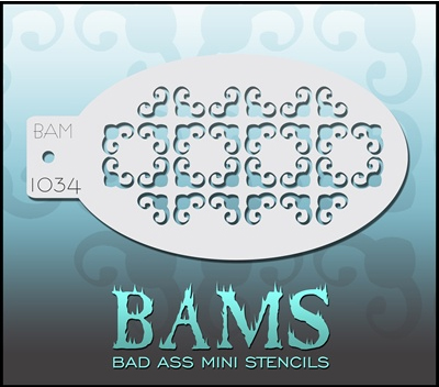 Трафарет BAMS 1034; 1034 Трафарет BAMS 1034; 1034