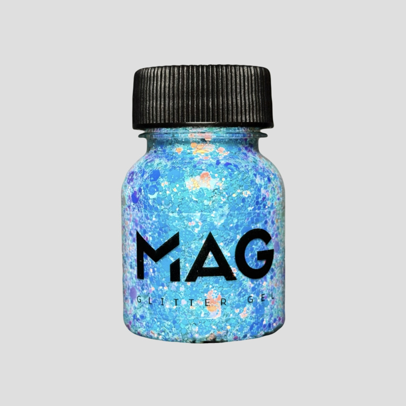 Гель блестки MAG Голубика 38 гр.; 