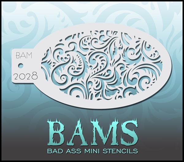 Трафарет BAMS 2028; 2028 Трафарет BAMS 2028; 2028