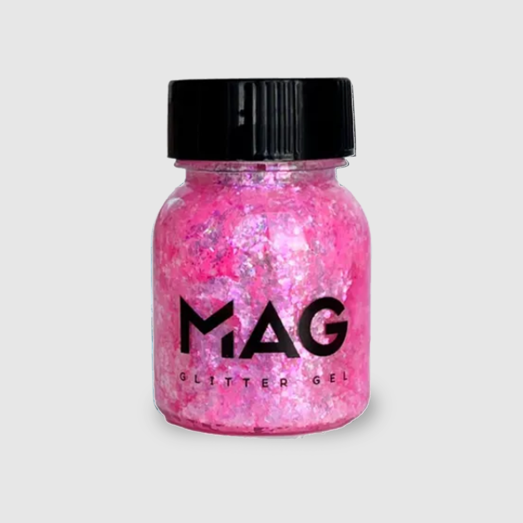 Гель блестки MAG Моно розовые 38 гр; GGS42