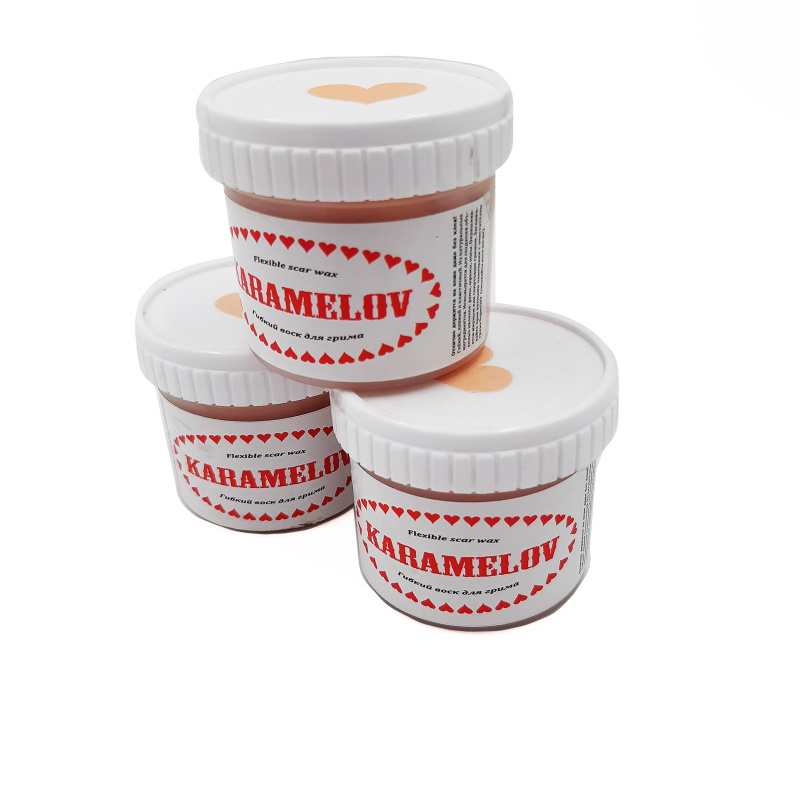 Гибкий воск для грима Karamelov 50г; GV50