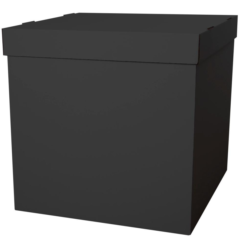Коробка для надутых шаров 60*60*60 ЧЕРНЫЙ