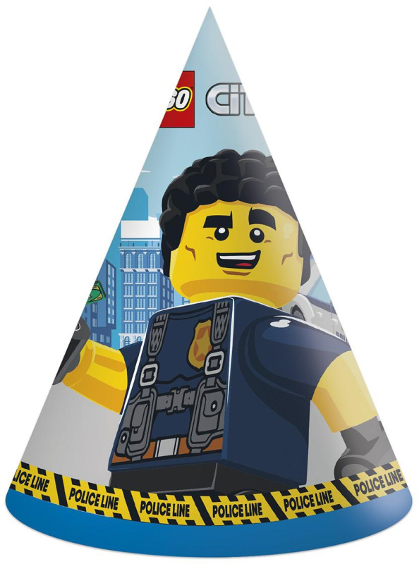 Колпак LEGO CITY 6шт/P