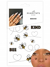 Переводные мини-тату MiamiTattoos Beekind; 0322 Переводные мини-тату MiamiTattoos Beekind; 0322