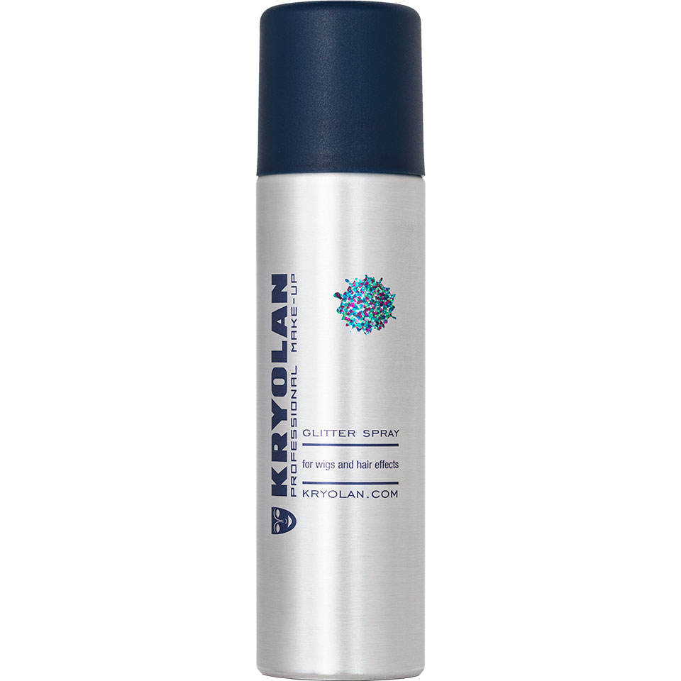Лак с разноцветными блестками Glitter Spray Kryolan Multi; 2255/Multy